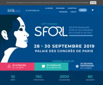 Congres-Sforl.fr(Le site pour vous informer) Screenshot