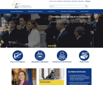 Congreso.es(Congreso de los Diputados) Screenshot