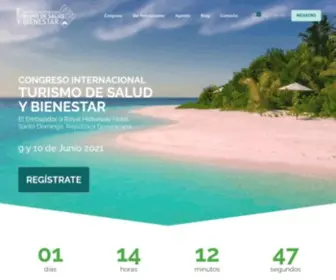 Congresoadts.com(Congreso Internacional Turismo de Salud y Bienestar) Screenshot