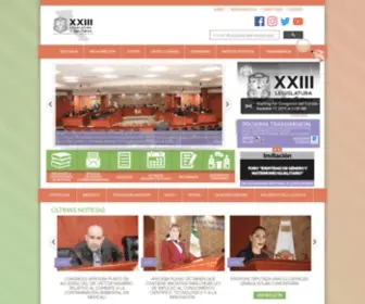 Congresobc.gob.mx(Inicio) Screenshot