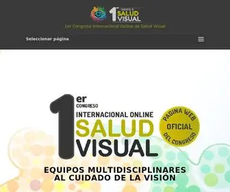 Congresodesaludvisual.org(Inicio) Screenshot