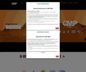 Congresomexicanodelpetroleo.com(CMP 2021) Screenshot