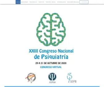 Congresonacionaldepsiquiatria.es(CONGRESO NACIONAL DE PSIQUIATRIA) Screenshot