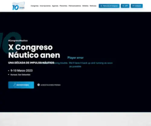 Congresonautico.com(Congresonautico) Screenshot