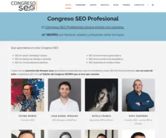 Congresoseoprofesional.com(Congreso SEO Profesional) Screenshot