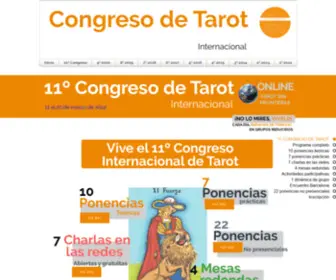 Congresotarot.com(11º Congreso de Tarot internacional 2022) Screenshot