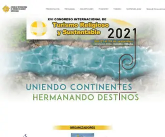 Congresoturismoreligioso.com(Congreso Turismo Religioso) Screenshot