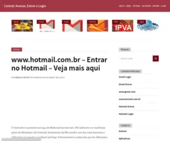 Congresscentral.com.br(Central) Screenshot