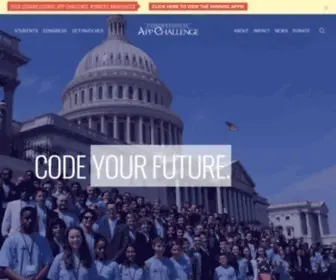 Congressionalappchallenge.us(We are Members of the U.S. House of Representatives hosting district) Screenshot