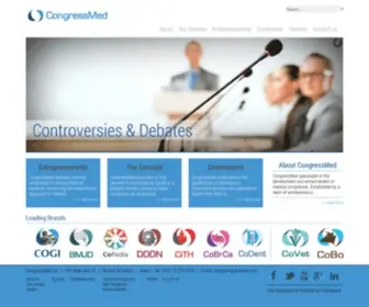 Congressmed.com(Home) Screenshot