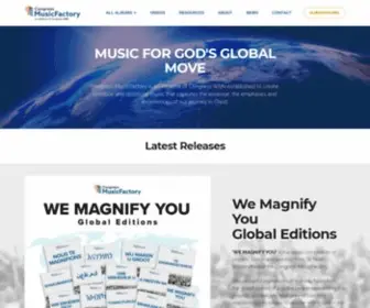 CongressmusicFactory.com(Congress MusicFactory) Screenshot