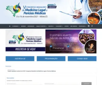 Congressoabmlpm2021.com.br(Congresso) Screenshot