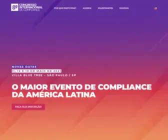 Congressodecompliance.com.br(São Paulo / SP) Screenshot