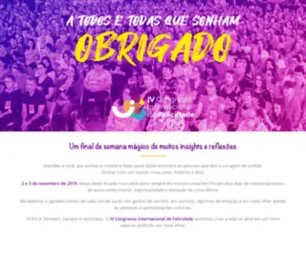 Congressodefelicidade.com.br(Início) Screenshot