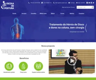 Congressodepostura.com.br(Central da coluna vertebral Tratamento com o mÃ©todo ReprogramaÃ§Ã£o DinÃ¢mica Muscular) Screenshot