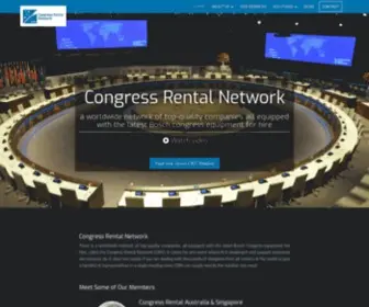 Congressrentalnetwork.com(Congress Rental Network) Screenshot