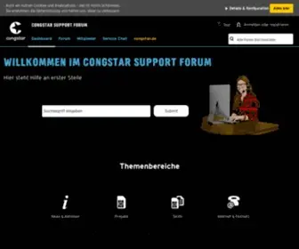 Congstar-Forum.de(Congstar Support Forum) Screenshot