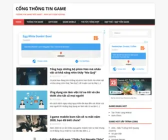 Congthongtingame.com(Cổng) Screenshot