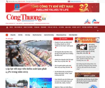 Congthuong.vn(Báo Công Thương) Screenshot