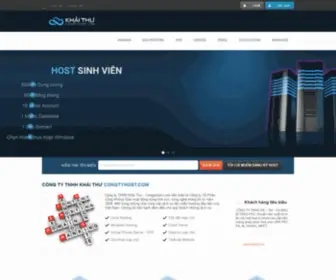 Congtyhost.com(Công ty host) Screenshot