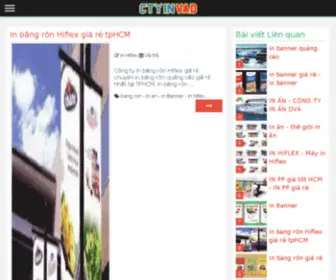 Congtyinanquangcao.com(半岛电竞) Screenshot