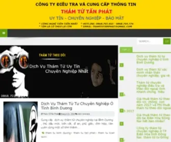 Congtythamtuchuyennghiep.com(Thám tử tư Chuyên Nghiệp) Screenshot