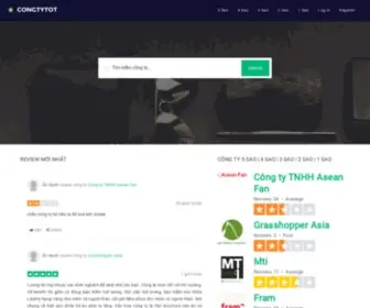 Congtytot.com(Review công ty) Screenshot