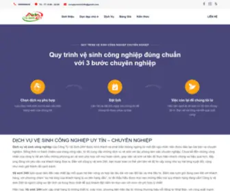 Congtyvesinh24H.net(Dịch Vụ Vệ Sinh Công Nghiệp TPHCM) Screenshot