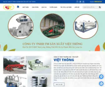 Congtyvietthong.com(Công ty việt thông chuyên cung cấp máy công nghiệp như) Screenshot