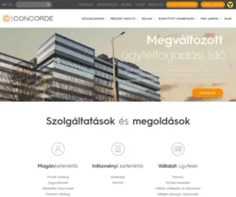 Con.hu(Magyarország legnagyobb független befektetési szolgáltatója) Screenshot