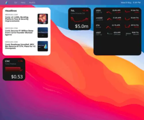 Conic.finance(Conic Finance) Screenshot