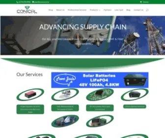 Conical.co.za(Conical) Screenshot
