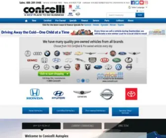 Conicelliautoplex.com Screenshot