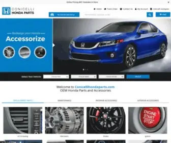 Conicellihondaparts.com(Honda OEM Parts & Accessories For Sale) Screenshot