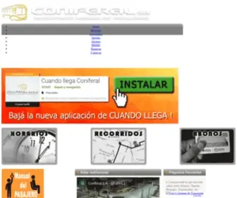 Coniferalsacif.com.ar(Sitio Web Oficial Empresa CONIFERAL S.A. Córdoba) Screenshot