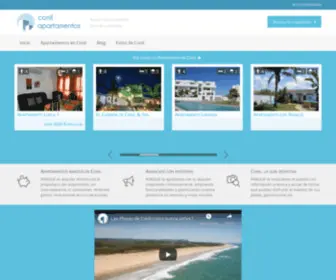 Conilapartamentos.es(Conil Apartamentos) Screenshot