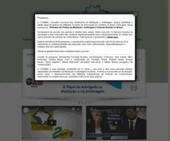 Conima.org.br(Conselho Nacional das Instituições de Mediação e Arbitragem) Screenshot