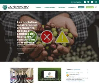 Coninagro.org.ar(Home) Screenshot