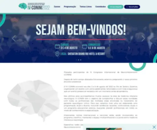 Conini.com.br(Congresso Internacional de Neurointensivismo) Screenshot