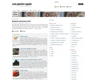 Conjamonspain.com(Con jamón spain) Screenshot