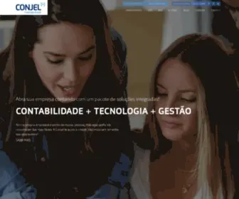 Conjel.com.br(Conjel contabilidade) Screenshot