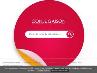 Conjugaison.com(Conjugaison & grammaire des verbes) Screenshot
