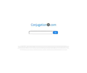 Conjugation-FR.com(CONJUGATION FR) Screenshot