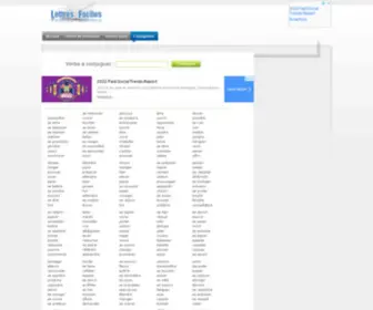 Conjuguer-Facile.com(La conjugaison des verbes) Screenshot