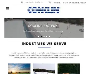 Conklin.com(Conklin Company) Screenshot