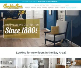 Conklinbros.com(Flooring in San Jose) Screenshot