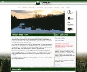 Conleyfarm.com(Conley Christmas Tree Farm) Screenshot