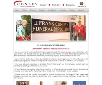 Conleyfuneralhome.com(Conley Funeral Home) Screenshot