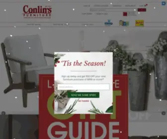 Conlins.com(Conlin's Furniture) Screenshot