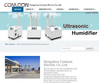 Conloon.com(Hangzhou Conloon Electric Co) Screenshot